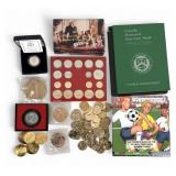 Lot of Assorted Coins & Medals
