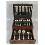 (65pc) Gorham "Chantilly" Sterling Silver Flatw