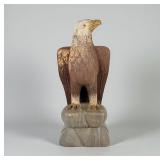 Folk Art Carved & Painted Eagle
