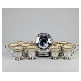 (12 pc) Tiffany & Co Sterling Silver Demitasse Cof