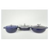 (3pc) Set Of Staub Cookware