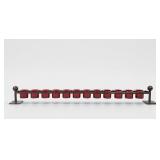 Jan Barboglio Iron "Railroad" Votive Candle Hold