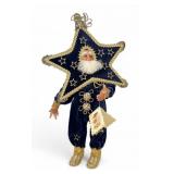 Demdaco Dolleries 29" Star Santa