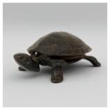 Antique Cast Iron Turtle-Form Desk or Hotel Bell