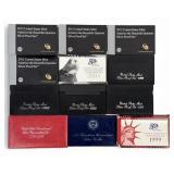 (12) U.S. Mint Silver Sets