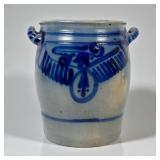 Antique Salt Glazed Stoneware 15 Liter Crock