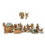 (24pc) Fontanini Italian 12" Scale Nativity Scene