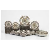 (60pc) Chinese One Thousand Butterflies Porcelain