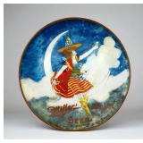 Miller High Life Beer "Girl on the Moon" Tin Ad