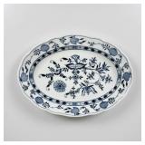 Meissen Porcelain Blue Onion Oval Platter
