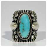 Delbert Gordon Navajo Sterling & Turquoise Ring
