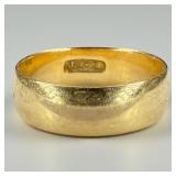 Antique 14K Yellow Gold Band