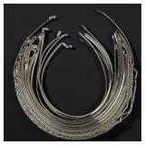 (15) Assortment Of Sterling Silver Necklaces