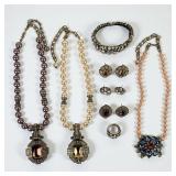 Group of Heidi Daus Costume Jewelry