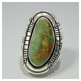 Mike Thompson Sterling & Turquoise Ring
