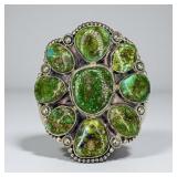 Roie Jaque Sterling Silver Senoran Gold Turquoise