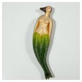 Sergio Bustamante Sterling Mermaid Pendant