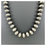 Rose Martin Sterling Silver Beaded Necklace
