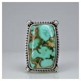 J G Koschtial Sterling & Royston Turquoise Ring