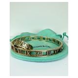 Tiffany Sterling Silver "Atlas" Bracelet & Ring