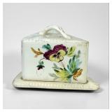 Antique Floral Cheese Dome