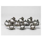 (10) Reed & Barton Silver Plated Napkin Rings