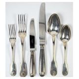 (41pc) Christofle Arcantia Vendome Silver-Plated F
