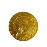 1928 U.S. Gold $2 1/2 Indian Head Coin