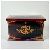 Antique English Mahogany Traveling Author