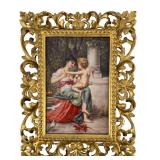 After Joseph Bernard "Dame mit Amor" Porcelain P