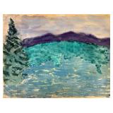 Milton Clark Avery Watercolor On Paper