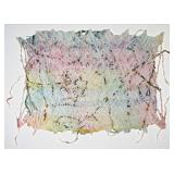 William Weege Hand Made Paper Mixed Media