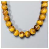 Beaded Baltic Amber Necklace