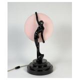 1986 Sarsaparilla Art Deco Lamp