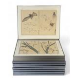 (10) 18th & 19th Century Japanese Woodblock Pages