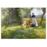 John Newton Mother, Child & Calf