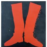 Jim Dine "Two Red Boots" Card