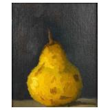 Robert Kulicke "Pear" Oil On Board