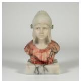 Mario Padrini Alabaster Bust