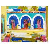 Helen B. Dooley "Arches Of Alamos"  Oil On Canva