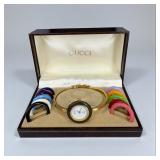 Vintage Gucci Interchangeable Bezel Watch