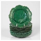 (13) Wedgwood Cabbage Plates
