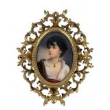 Attrib. Gustave Richter "The Neopolitan" Porcela