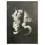 Abstract Work on Paper In The Style of Kandinsky