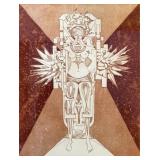 Maxine Kim Stussy "Ms. Icarus" Etching