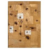 Gordon Powell Trioï¿½ Mixed Media Wood Relief