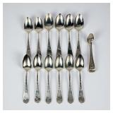 (12) Assorted Towle Sterling Silver Teaspoons PLUS