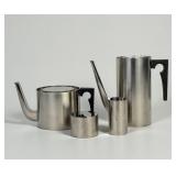 Arne Jacobsen for Stelton Stainless Steel Tea & Co