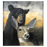 Robert McCauley Old Friends IIIï¿½ Oil On Board