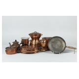 Group of 20th Century Copper